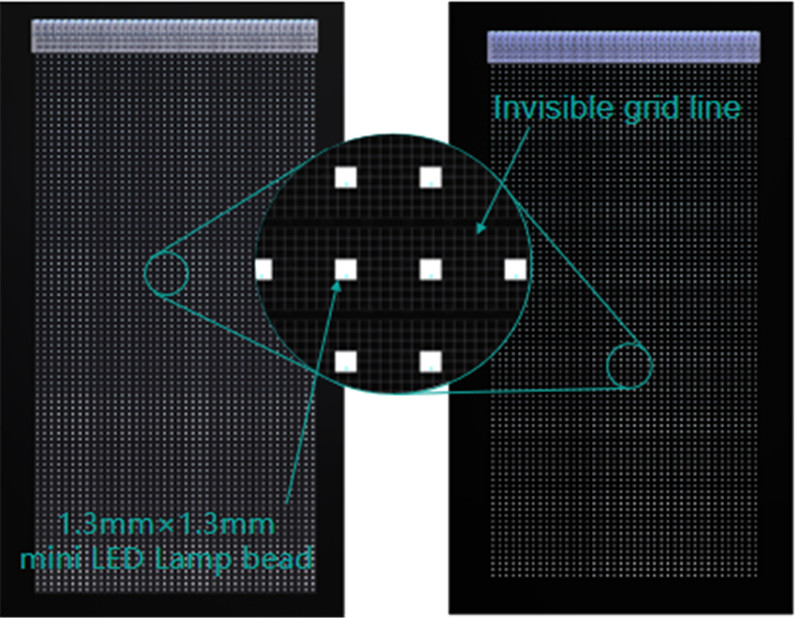 Transparansi Kauntungan utama layar film LED transparan yaiku kemampuan kanggo njaga tingkat transparansi sing dhuwur.T (3)